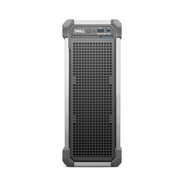 DELL ISG PowerEdge T160 Torony Szerver (Intel Xeon E-2436 2.9GHz / 16GB / 2TB SSD / 500W)