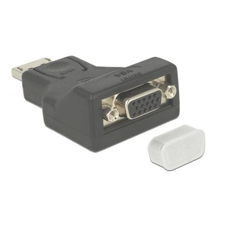 DELOCK Staubschutz für VGA-Buchse o.Griff transp. 10 Stüc