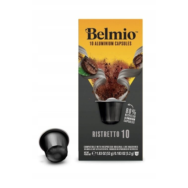 Kapsułki do Nespresso Belmio Espresso Ristretto 10 sztuk
