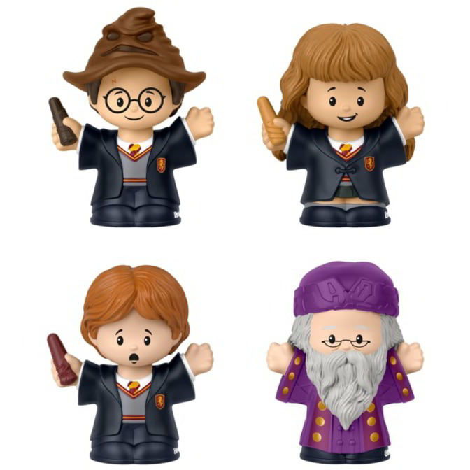 Fisher Price HVG45 Little People Harry Potter gyűjtői készlet 4 figura (HVG45)