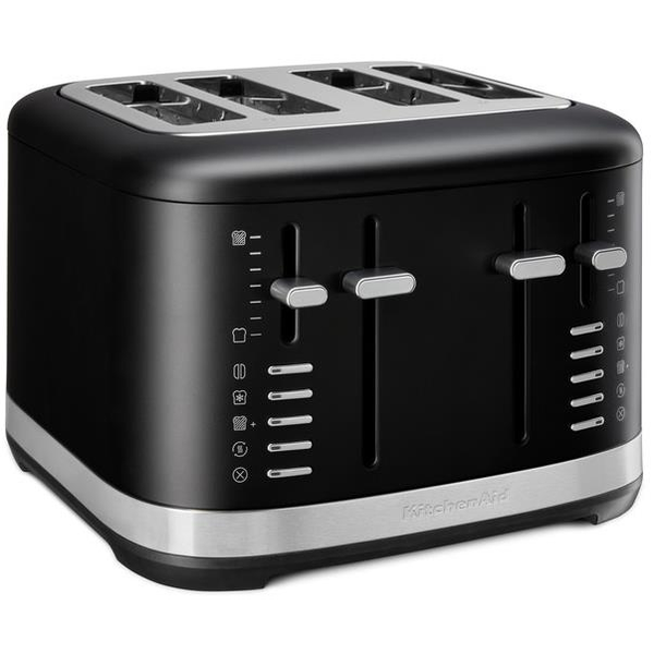 KitchenAid 5KMT4109EBM 7 4 skive(r) 1640 W Sort, Rustfrit stål