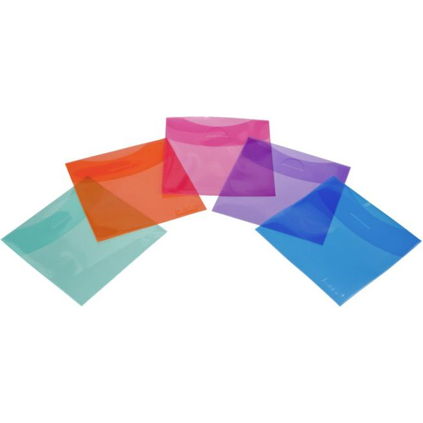 Hama CD-ROM/DVD-ROM Protective Sleeves 50 50 dischi Multicolore