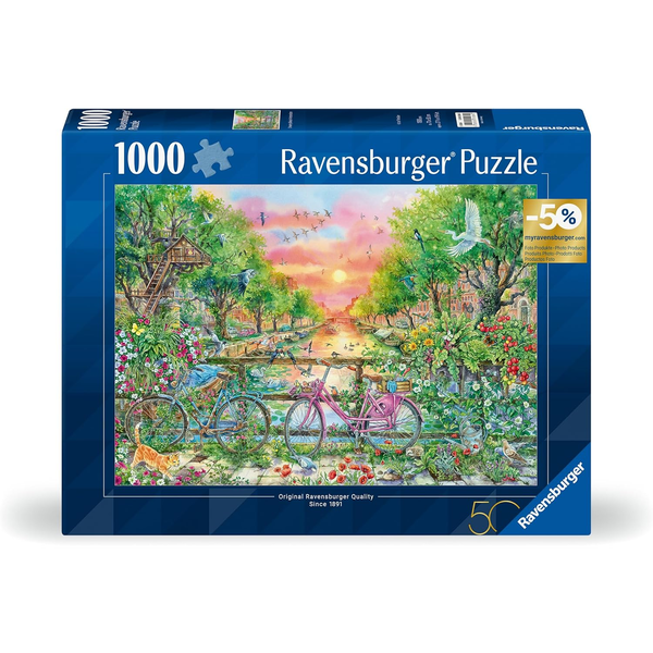 Пъзел Ravensburger, Амстердам, 1000 части, 50 години юбилей