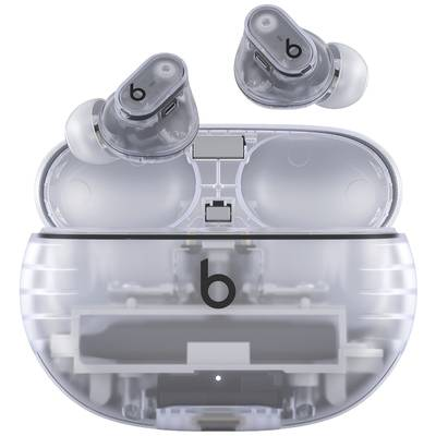 BEATS Studio Buds Plus HiFi In Ear fejhallgató Bluetooth® Stereo Átlátszó Noise Cancelling, mikrofon zajelnyomás Töltőtok, Izzadásálló, Vízálló (MQLK3ZM/A) (MQLK3ZM/A)
