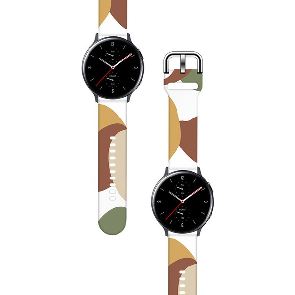 Moro Csereszíj Samsung Galaxy Watch 46mm Színes Terepmintás