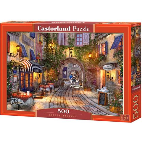 Castorland French Walkway 500 pcs Puzzle 500 kusů Město