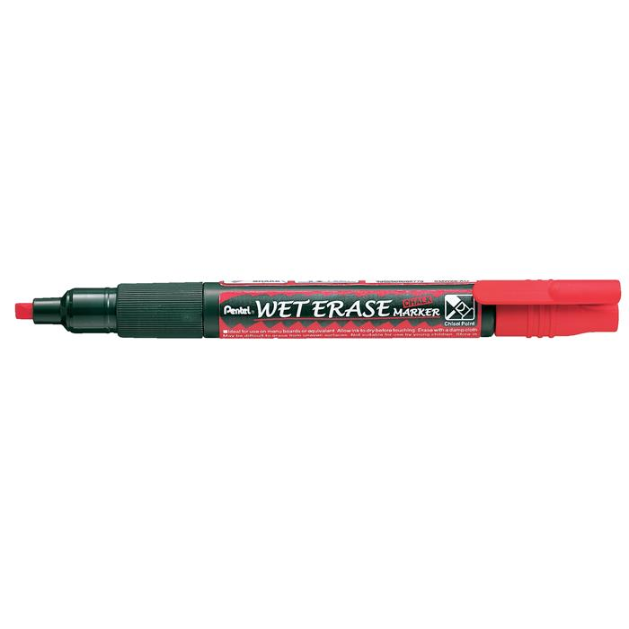 Kriedový značkovač červený PENTEL SMW26 (SMW26-BO)