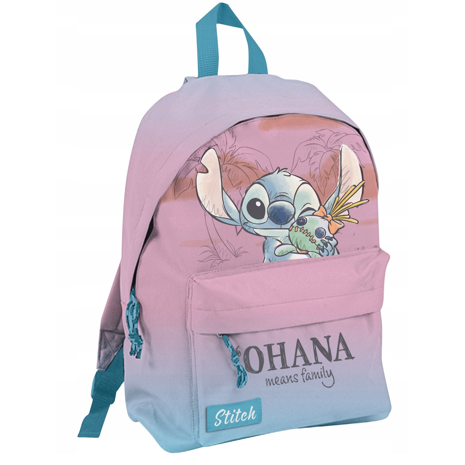 Disney Lilo és Stitch, A csillagkutya Ohana hátizsák, táska 29 cm (SB10032)