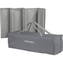 RK-240 Lightweight Travel Cot - 125 x 65 x 78 cm in Elegant Light Gray