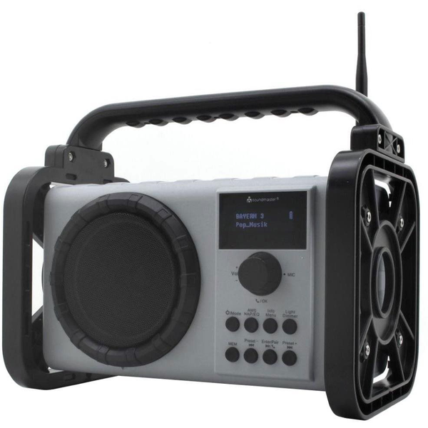 DAB+ Радио Soundmaster DAB80SG, Bluetooth, батерия, IP44, 7.4V