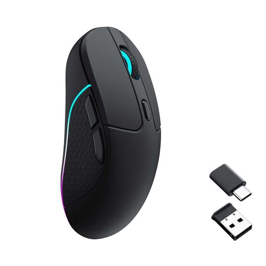 Keychron M3 vezeték nélküli egér 26000 DPI fekete (M3-A1)
