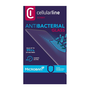 Стъклен протектор Cellularline antibiom, антибактериален, ултратънък, 9h, черен, съвместим: Samsung Galaxy A41, SM-A415F
