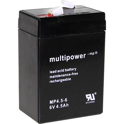 Akumulátor Multipower MP4.5-6 6V 4,5Ah AGM