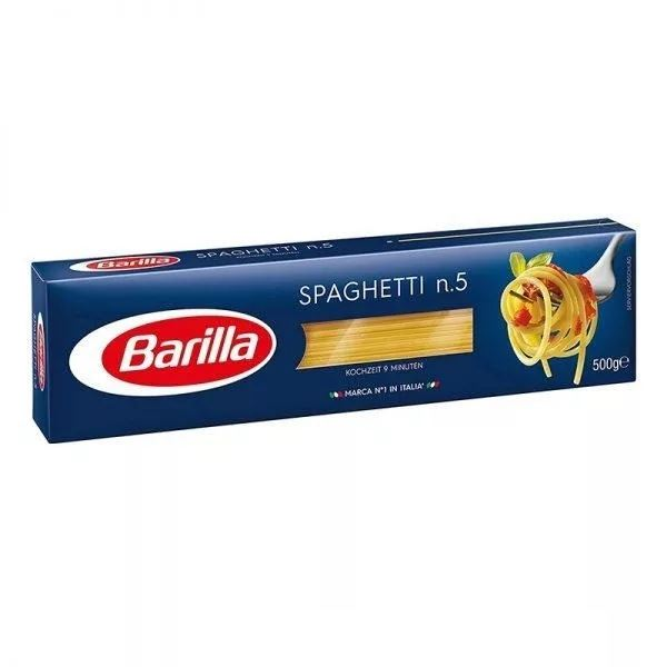 Barilla Spaghetti N°5 száraztészta 500 g (8076800195057) (8076800195057)