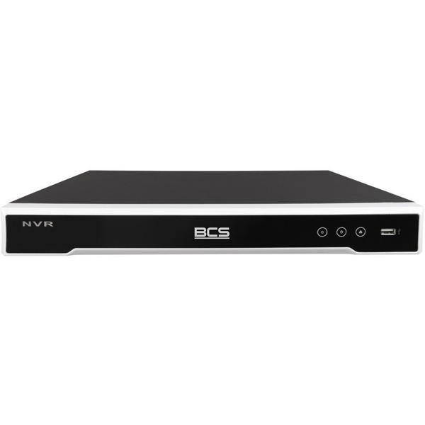 BCS BCS-V-NVR3202-A-8K 32-csatornás IP rögzítő 32MP HDMI 8K és 2 merevlemez támogatással