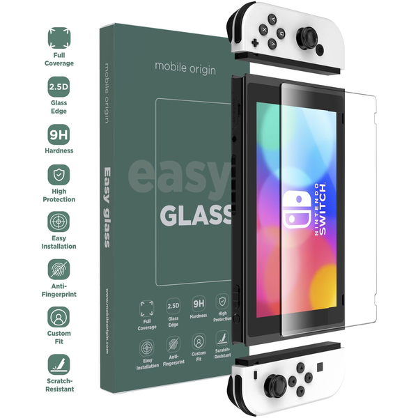 Mobile Origin EasyGlass Nintendo Switch OLED üvegfólia