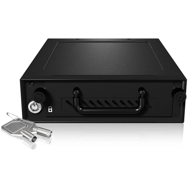 ICY BOX IB-148SSK-B 13,3 cm (5.25") Opbevaring drev bakke Sort