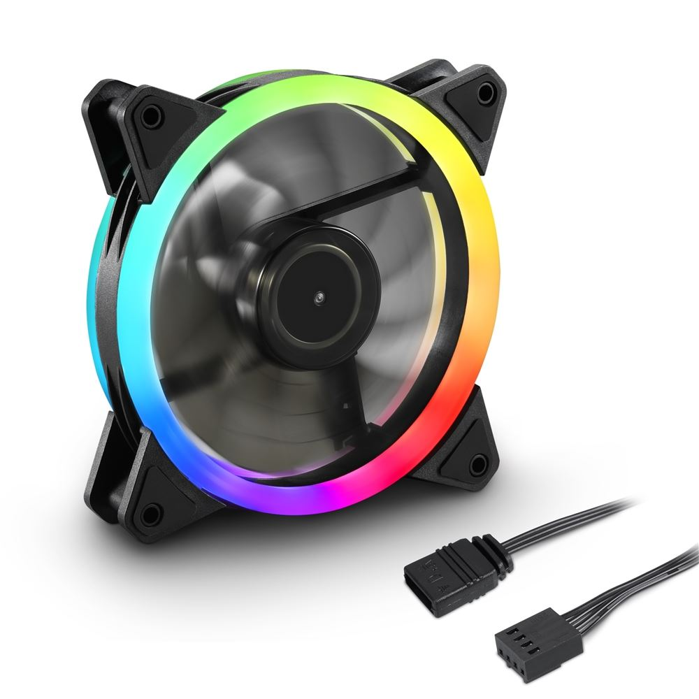 Sharkoon SHARK Blades PWM 12cm ház hűtő ventilátor (4044951034307) (4044951034307)