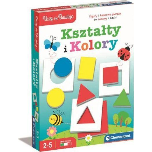 Oktatójáték Formák És Színek Lengyelül Tanulok Clementoni 50764- 28343 (560161)
