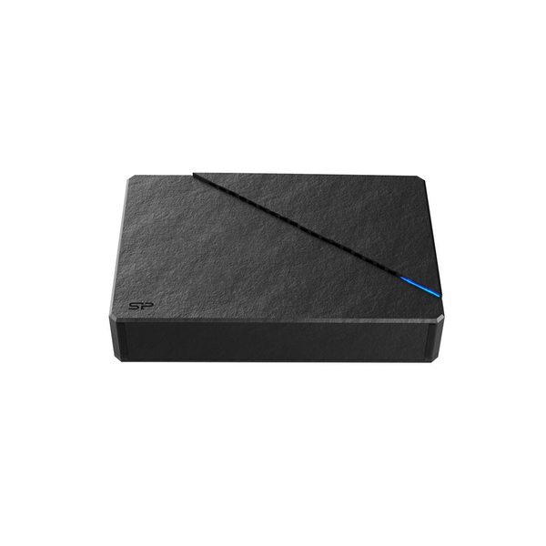 Външен твърд диск Silicon Power Stream S07, 6 TB, 3.5 инча, USB 3.2, Черен