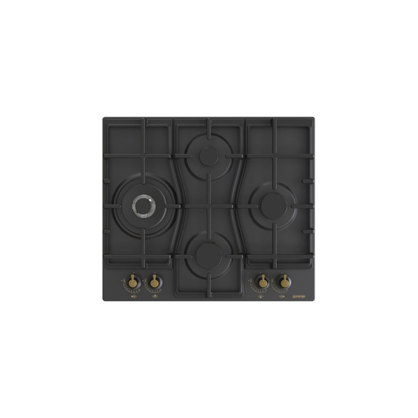 Plynová varná deska Gorenje GW6D42CLB Retro Litinový Rošt