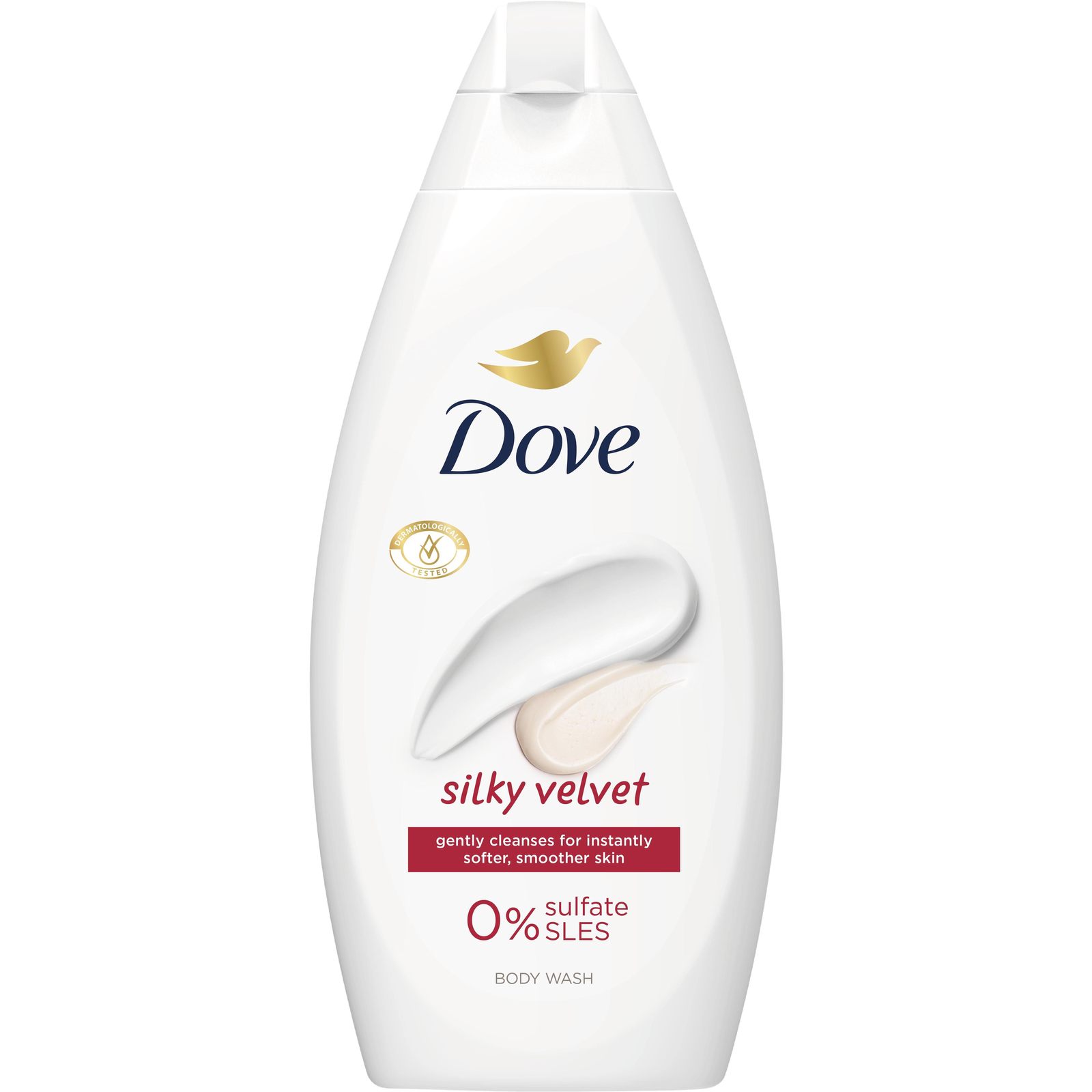 DOVE Silky Velvet 450 ml (8720181468438)
