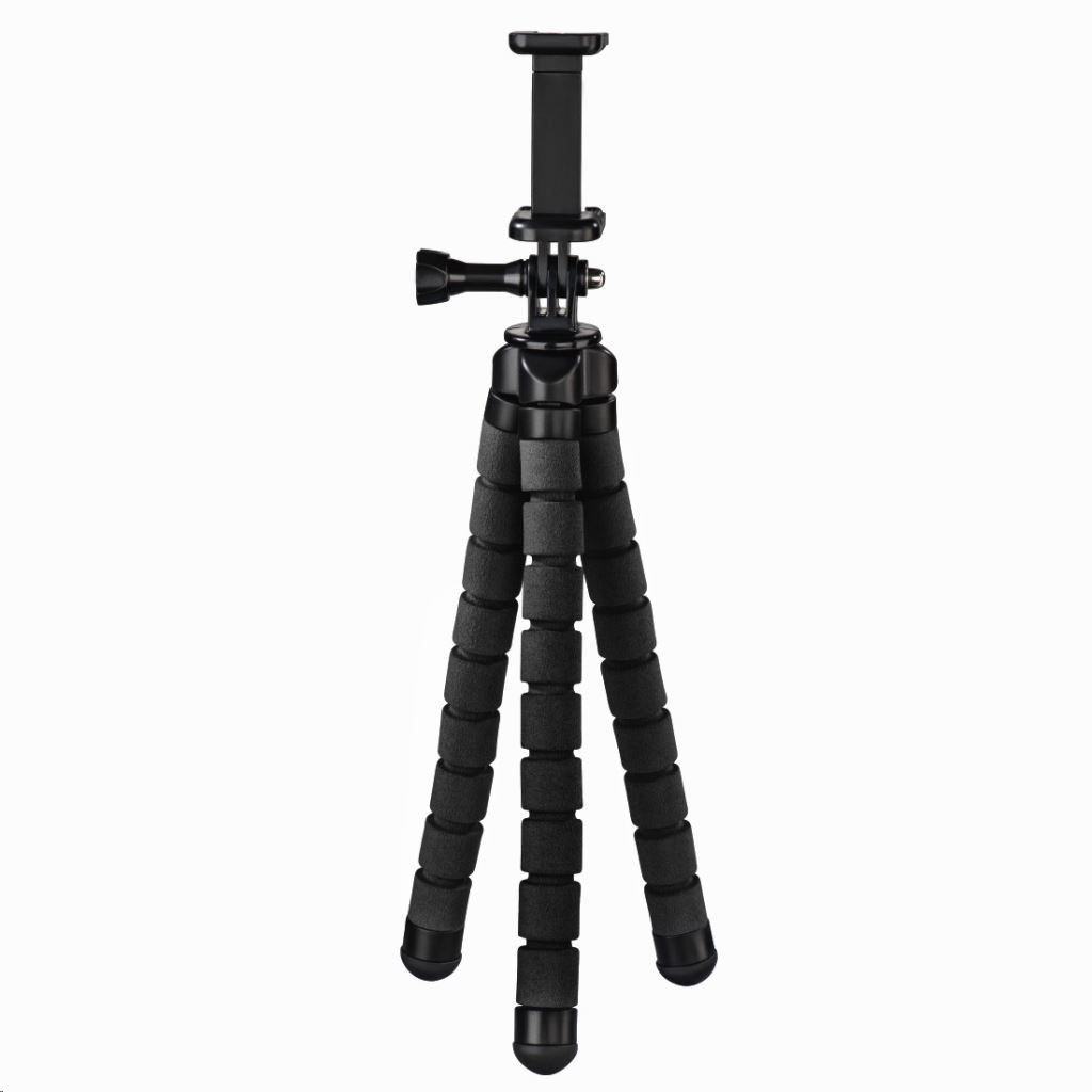 Hama GoPro/okostelefon Flex 26cm midi tripod fekete (4613) (4613)