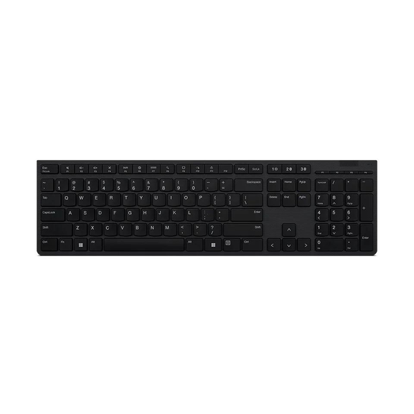 Lenovo 4Y41K04067 tastatur RF trådløs + Bluetooth Ungarsk Grå