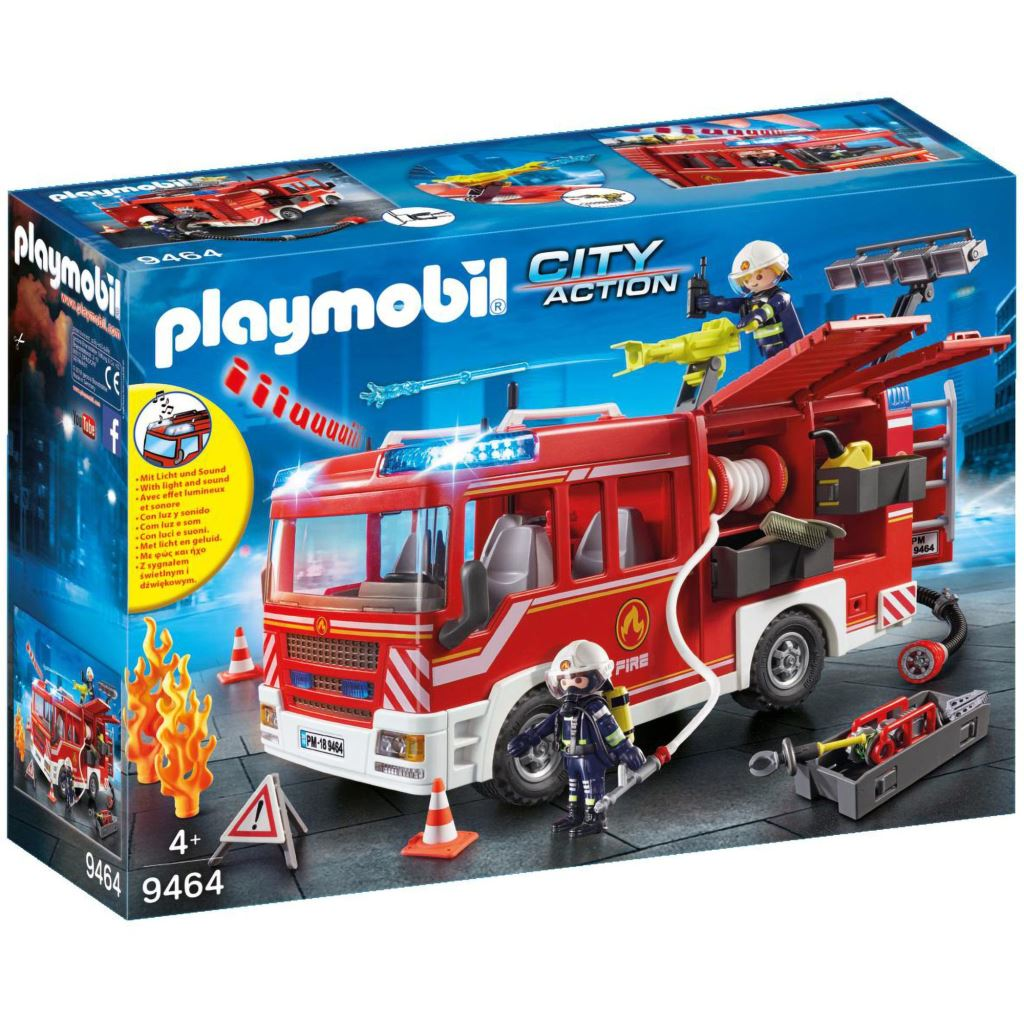 Playmobil: tűzoltó autó (9464) (play9464P)