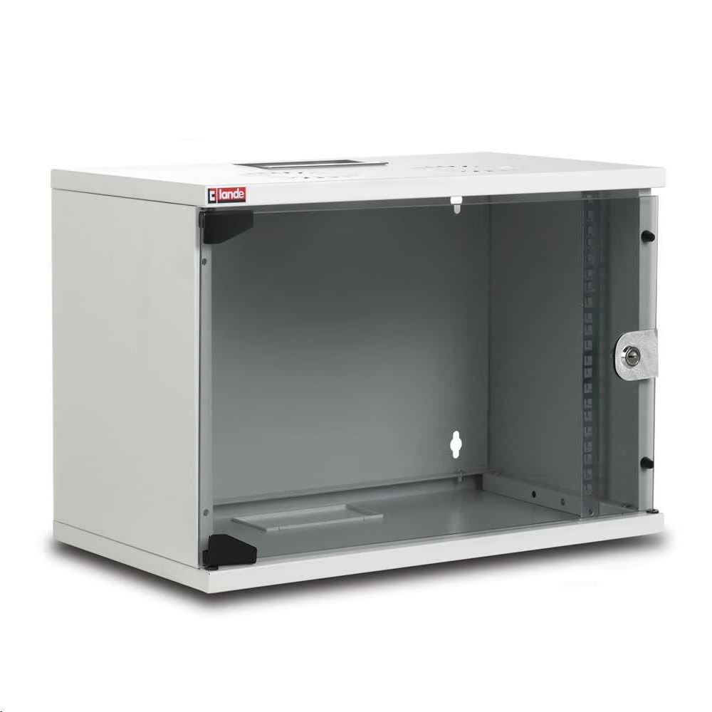 Lande NETbox SOHO 7U 19" fali rack szekrény szürke (LN-SH07U5440-LG-F0) (LN-SH07U5440-LG-F0)