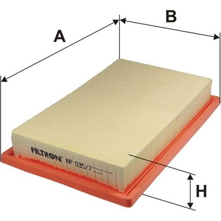  Filtron 035/7 AP FILTR POWIETRZA MERCEDES C,E,S - KLASA 14- FILTRON AP035/7