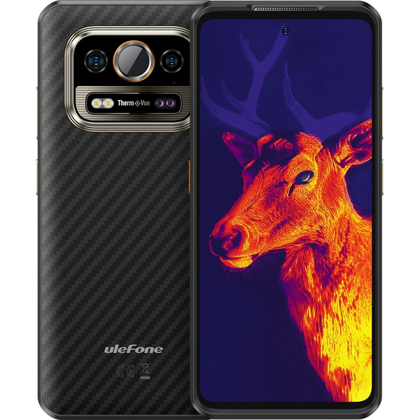 Ulefone Armor 25T 4G 8+256GB Frost Black Mobiltelefon