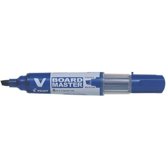 Táblamarker, 2,3 mm, kúpos, PILOT "V-Board Master", kék (PIWBMA-VBM-M-L-BG)