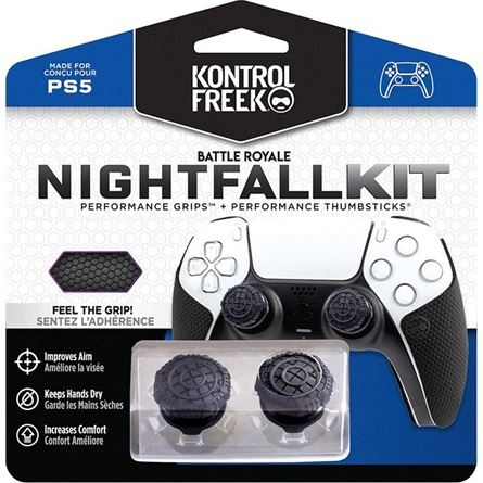 KontrolFreek Nightfall Performance PS5 kontroller borítás fekete (PK-2345-PS5) (PK-2345-PS5)