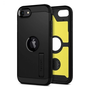 Spigen Tough Armor Case - хибриден кейс с най-висока степен на защита за iPhone SE (2020) (черен)