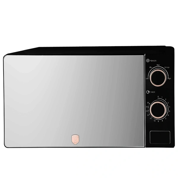 BERLINGER HAUS BH/9900 Mikrohullámú sütő 700W 20L Fekete-rózsaarany