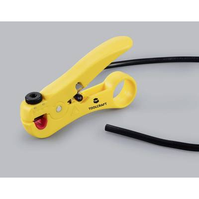 TOOLCRAFT Univerzális Kábel csupaszoló Alkalmas UTP adatkábelek, STP adatkábelek 3.5 - 9 mm (TO-9627696)
