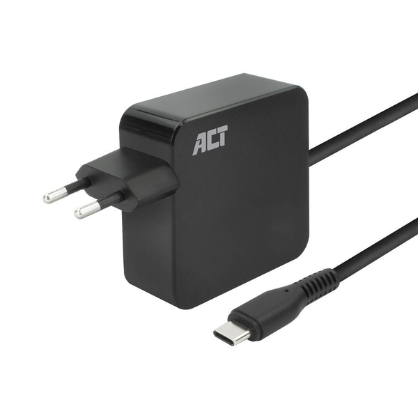 ACT AC2010 Caricabatterie per dispositivi mobili Computer portatile, Smartphone, Tablet Nero AC Ricarica rapida Interno