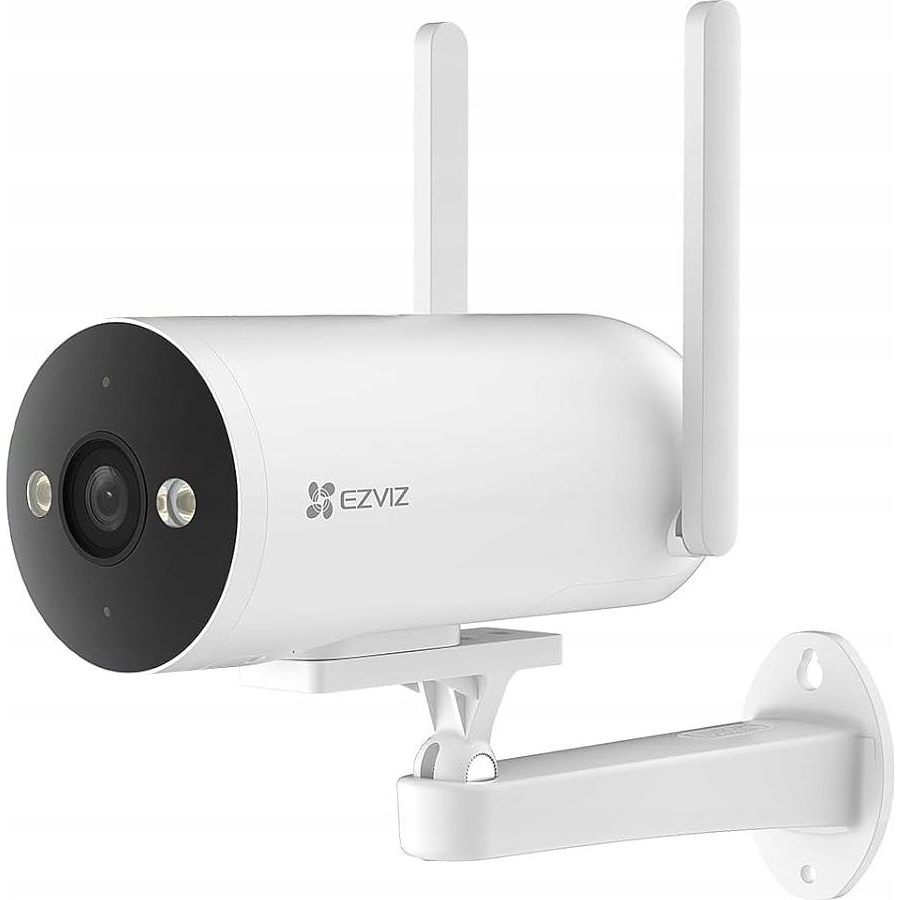 EZVIZ H5 4G 2K kültéri kamera, 3MP, alakérzékelés, kétirányú beszéd, színes éjszakai látás, sziréna, IP67, H.265, 512GB (CS-H5 (3MP, 4G, 4mm))