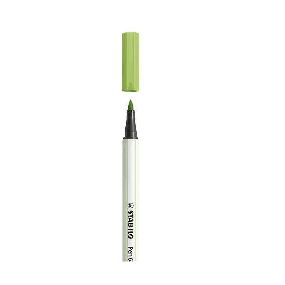 STABILO Pen 68 brush filtpen Grøn 1 stk
