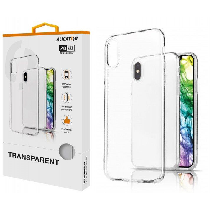 ALIGATOR S5520 Duo / Senior SUPER GEL átlátszó tok (SGAS5520TR)