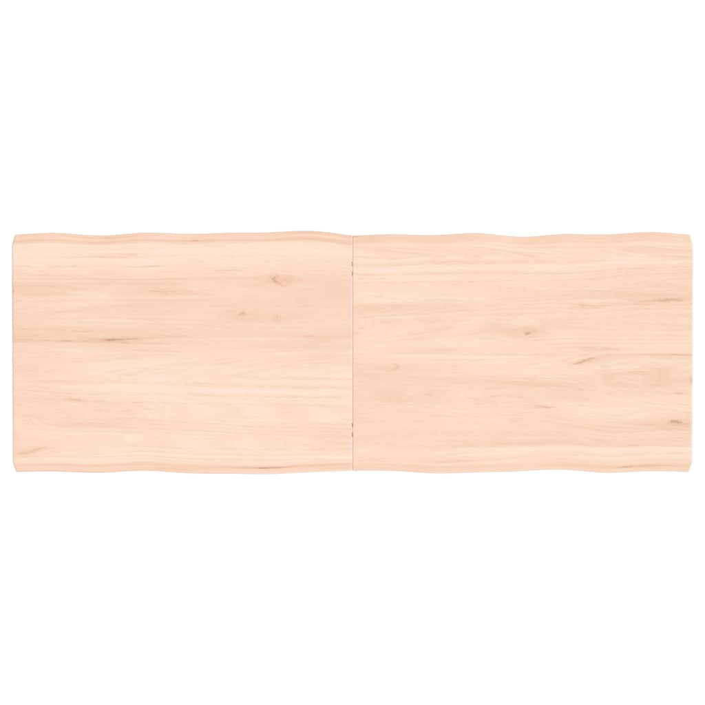 kezeletlen tömör fa asztallap 140x50x(2-4) cm (363898)