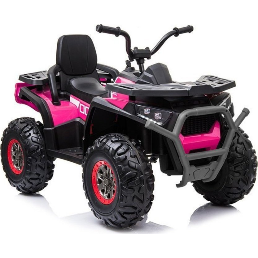XMX607 12V Elektromos Quad 4 darab 45W Motorral ,Kulcsos Indulással, EVA Kerekekkel Szülői Távirányítóval Pink 21381 (21381)