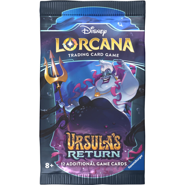 Ravensburger Disney Lorcana Ursula's Return Pachet de cărți de joc TCG