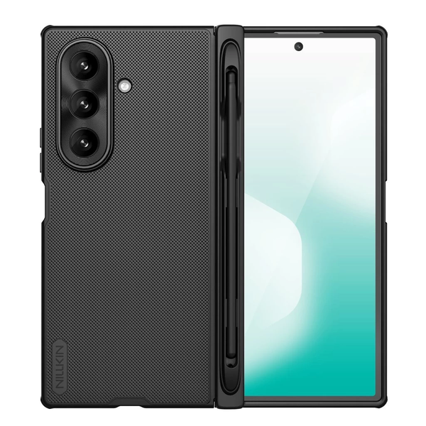 Nillkin Super Frosted FOLD Magnetic Pen Slot tok Samsung Galaxy Z Fold 7 készülékhez fekete