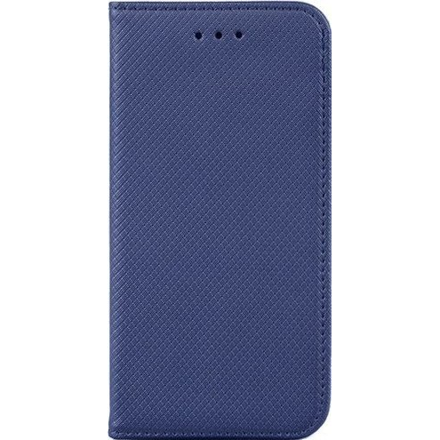 Smart Magnet Motorola Moto G53 Oldalra Nyíló Mágneses Könyv Tok Szilikon Belsővel Sötétkék (8_2298046)