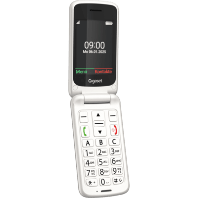 Gigaset GL595 Flip Phone 2,8" 0,3MP Fehér
