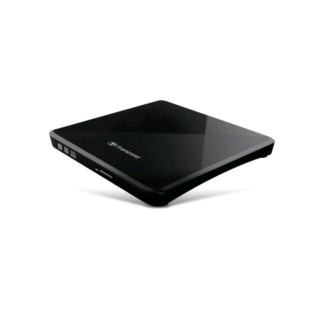 Transcend TS8XDVDS-K USB 2.0 Slim külső DVD író fekete (TS8XDVDS-K)