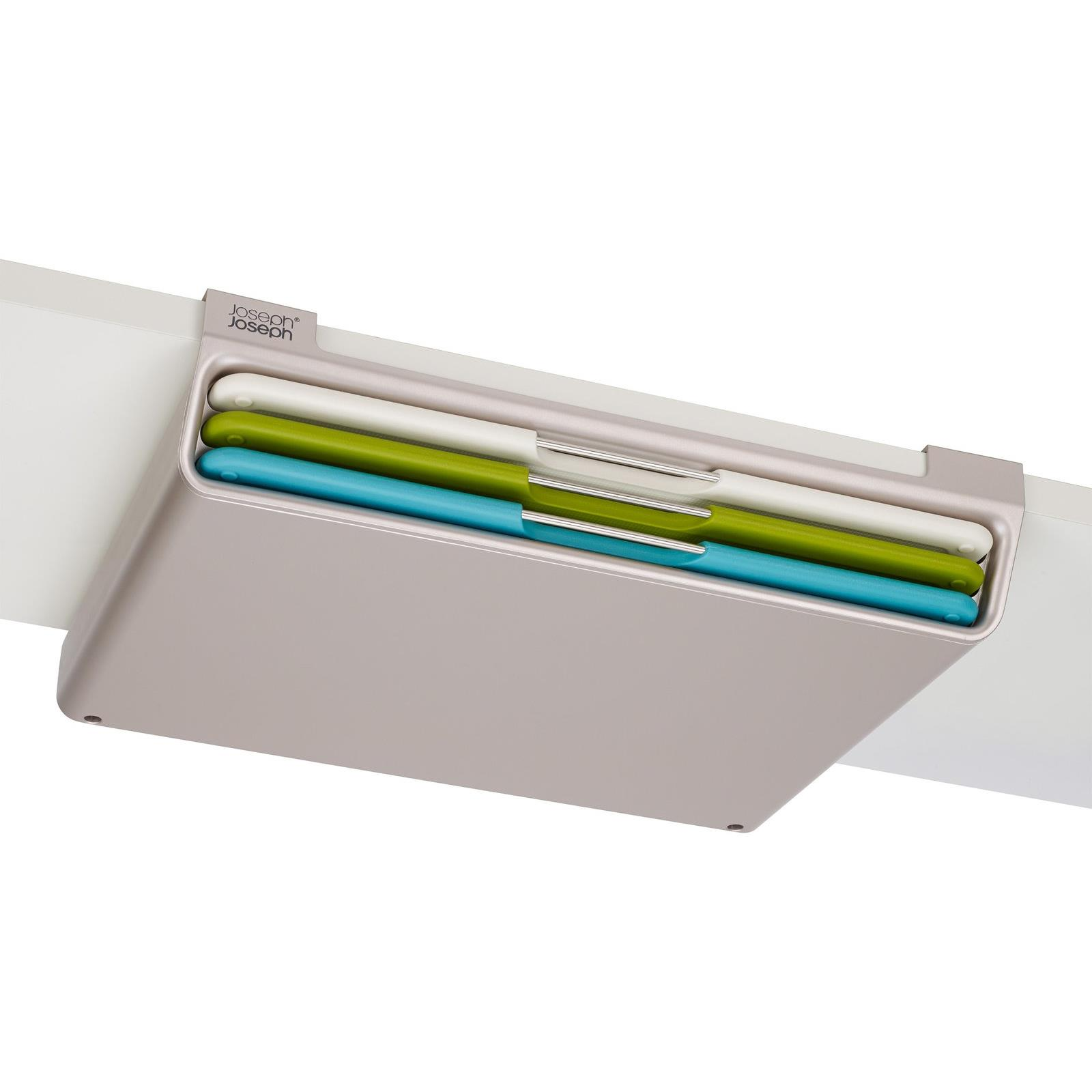 Joseph Joseph Folio Slim 60235 Vágódeszka szett, polc alá helyezhető, Large, 34×24 cm, 3 db, többszínű (60235)
