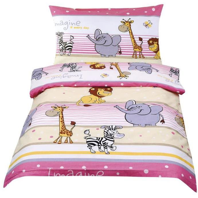 Bellatex Beata - 100 × 135, 45 × 60 cm - safari pink (5093)